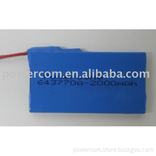 Li-ion rechargeable battery pack for (PC.643770A)